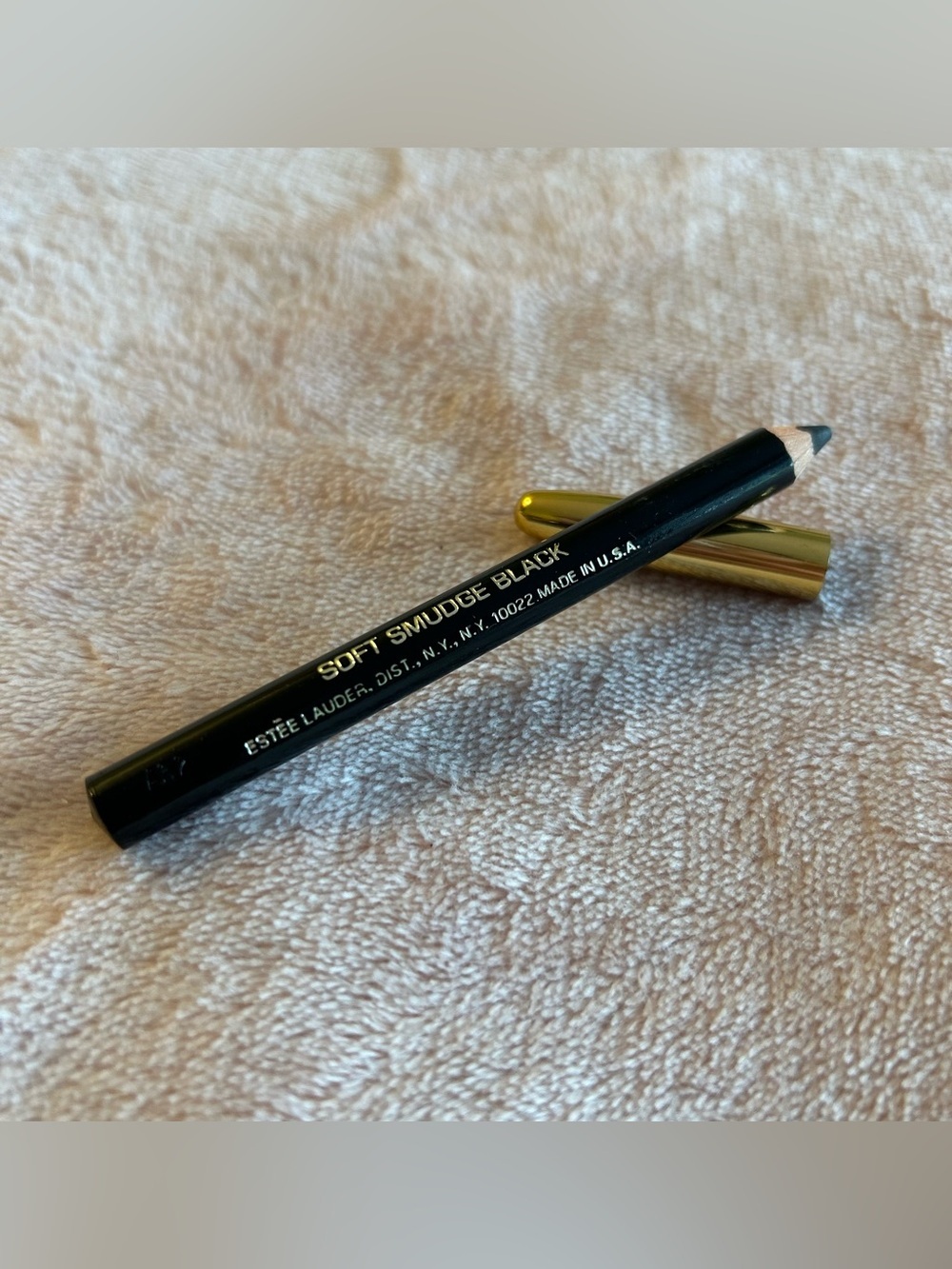 Estée Lauder Eye Contouring pencil soft smudge black wood discontinued travel